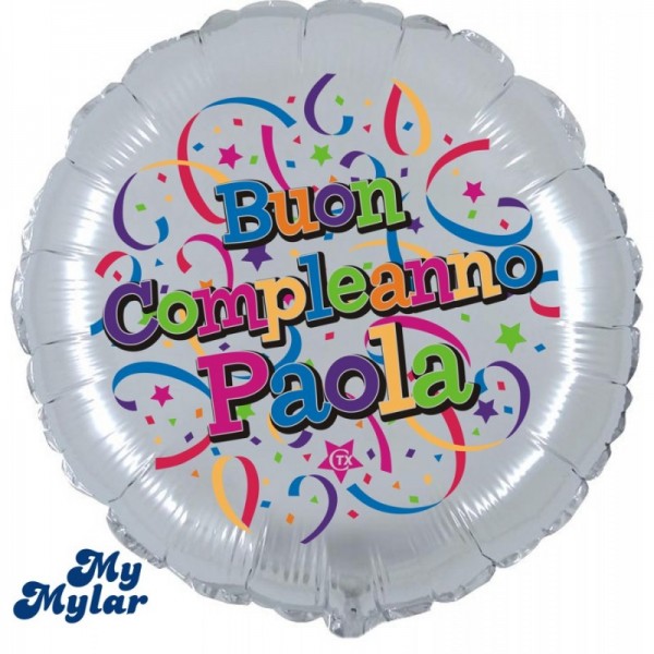 MyMylar - Buon Compleanno + Nome...