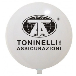 Palloncini personalizzati rotondi giganti metallizzati 75cm (min