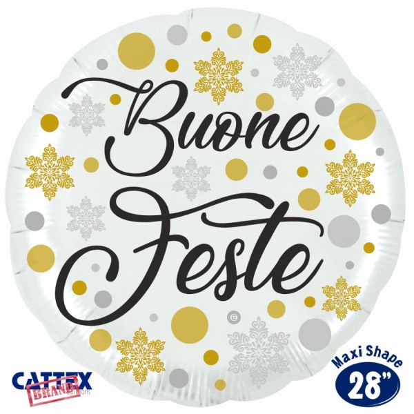 Palloncino Buone Feste 28" mylar - 1...